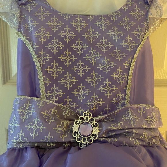 Sofia the First Princess costume. Size US L 6X for kids. - Picture 1 of 4